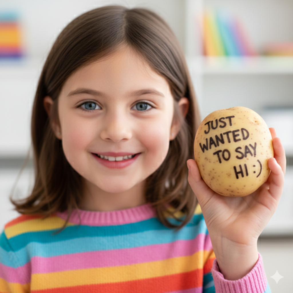 Potato Parcel – Send a Personal Message on a Real Potato