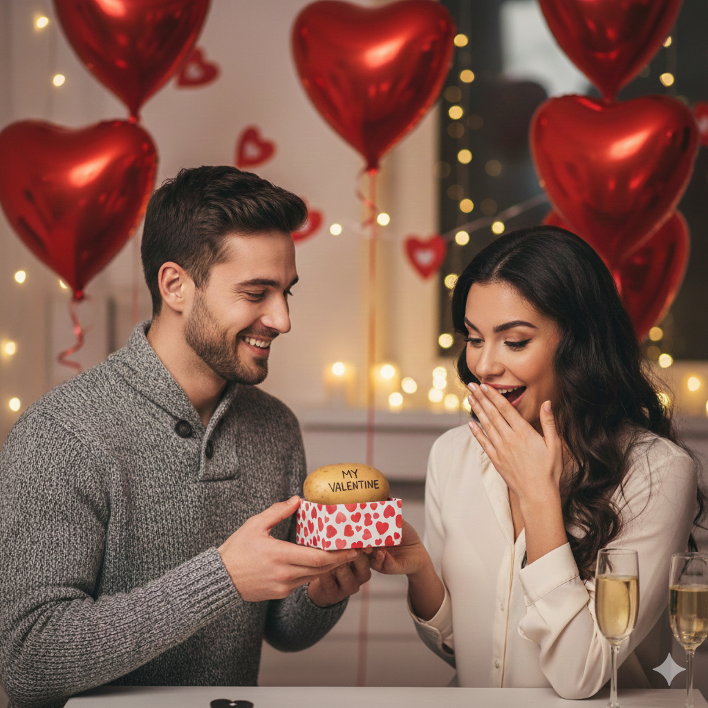 Potato Parcel – Send a Personal Message on a Real Potato