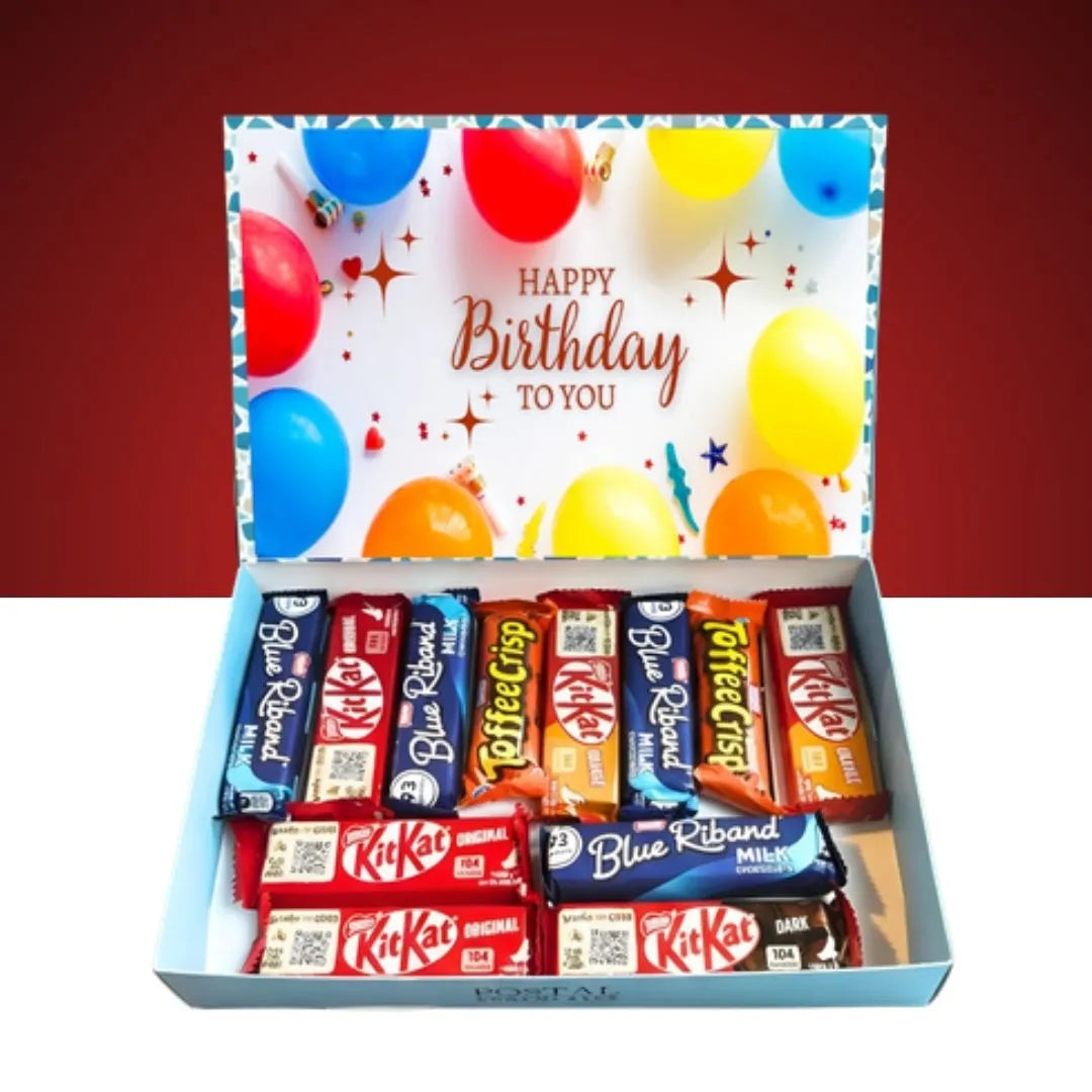Assorted Chocolate Gift Box – Add Your Name Card | Perfect for Every Occasion