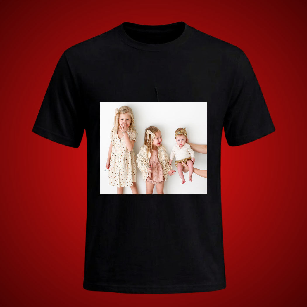 Personalized Image Unisex T-Shirt - Wear Your Favorite Memories