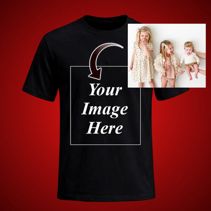 Personalized Image Unisex T-Shirt - Wear Your Favorite Memories
