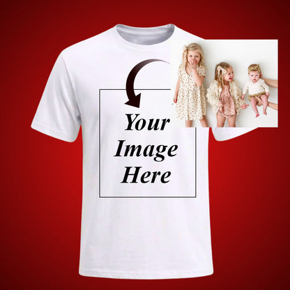 Personalized Image Unisex T-Shirt - Wear Your Favorite Memories