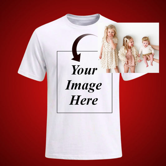 Personalized Image Unisex T-Shirt - Wear Your Favorite Memories