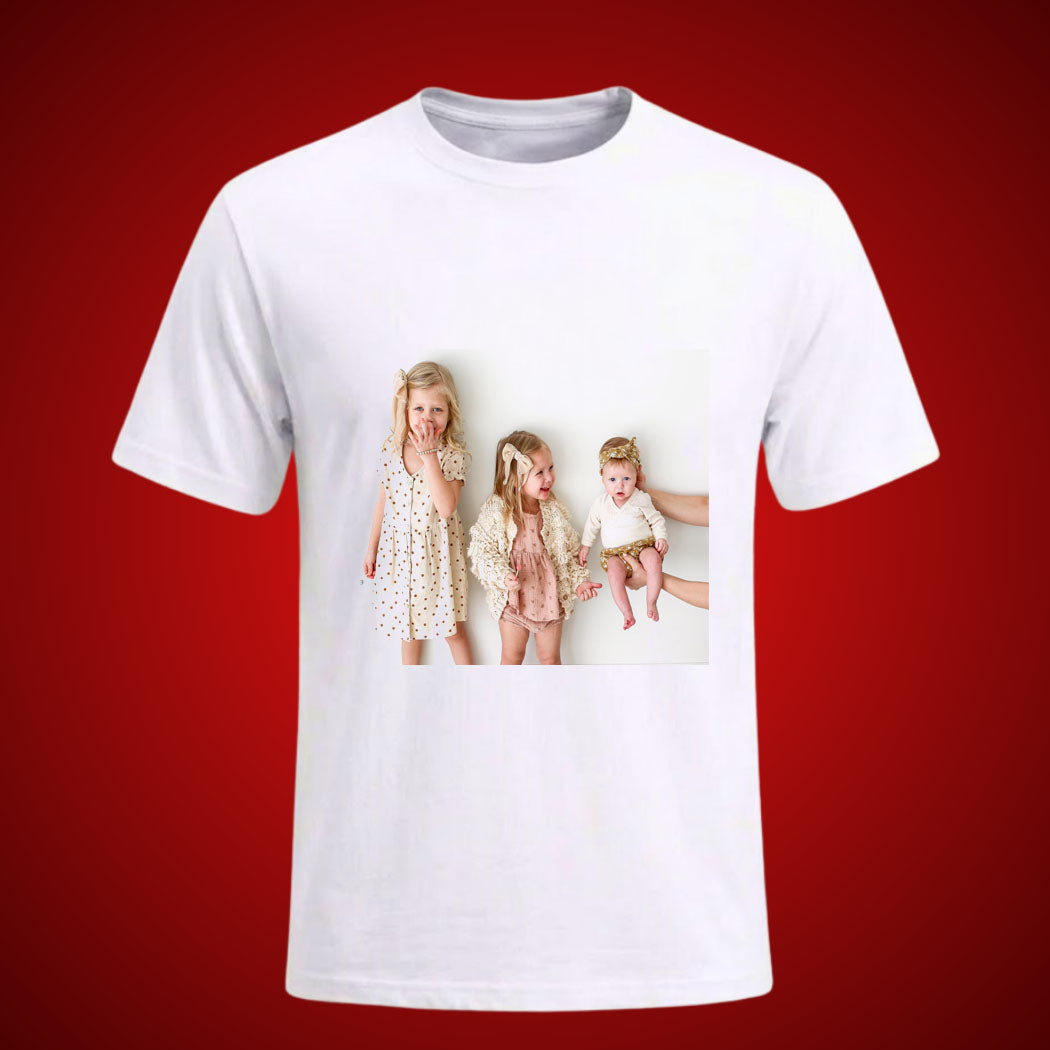 Personalized Image Unisex T-Shirt - Wear Your Favorite Memories