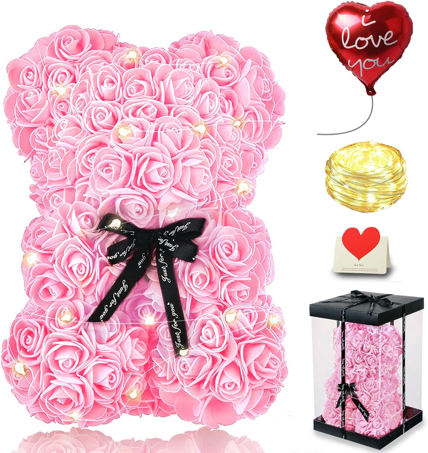 Rose Bear Gift Set
