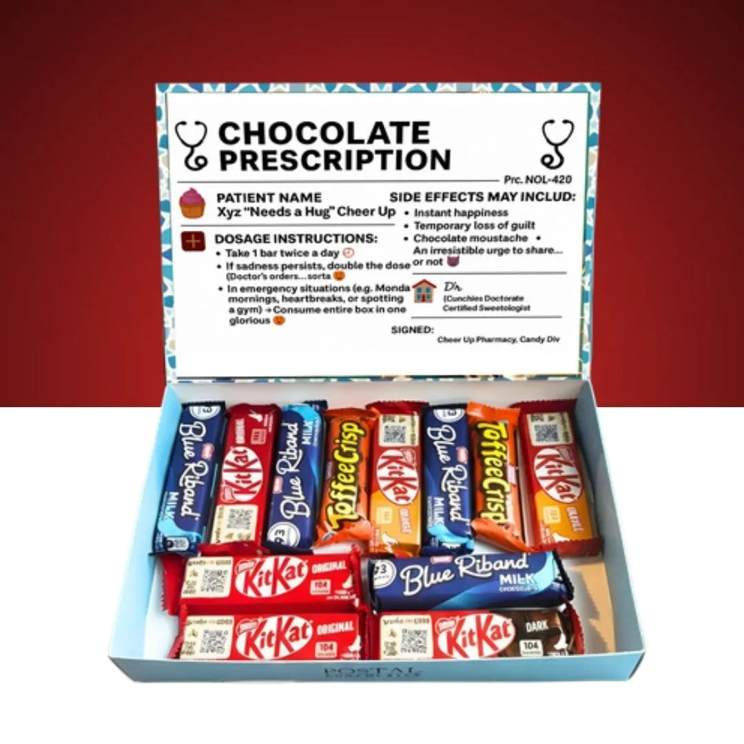 Assorted Chocolate Gift Box – Add Your Name Card | Perfect for Every Occasion