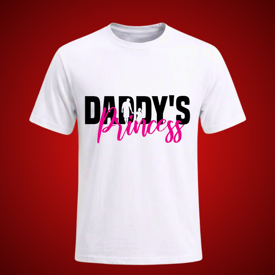 Daddy's Princess Graphic T-Shirt for Girls & Dads