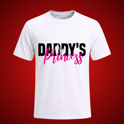 Daddy's Princess Graphic T-Shirt for Girls & Dads