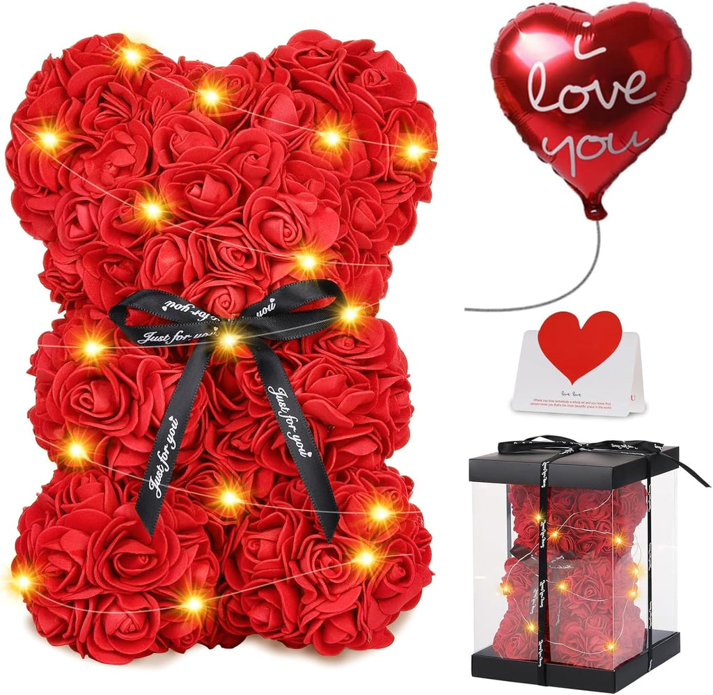 Rose Bear Gift Set